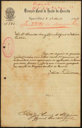 Folhetos de divulgação de produtos do Instituto Oswaldo Cruz