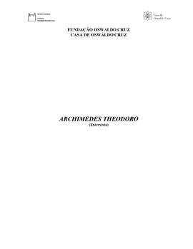 Archimedes Theodoro