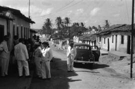 Governador José Varela em uma rua de Natal