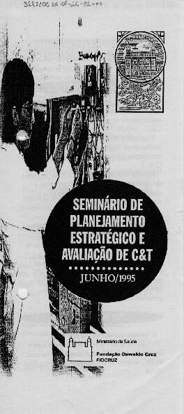Seminário de Planejamento Estratégico e Avaliação de C&T