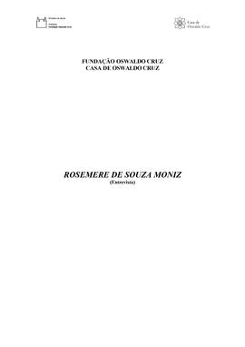 Rosemere de Souza Moniz